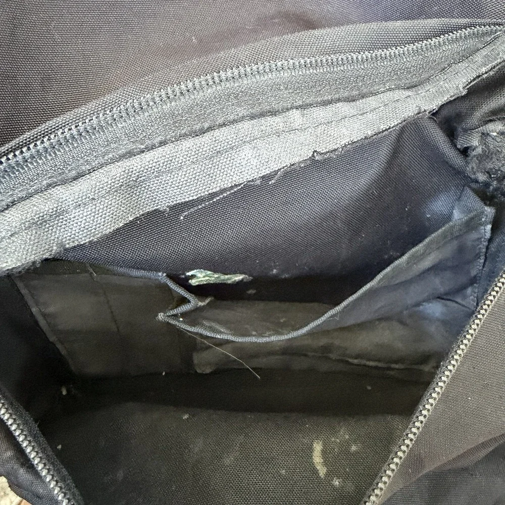 JanSport Bookbag T501 Superbreak Backpack Black Daily School College Bag Used